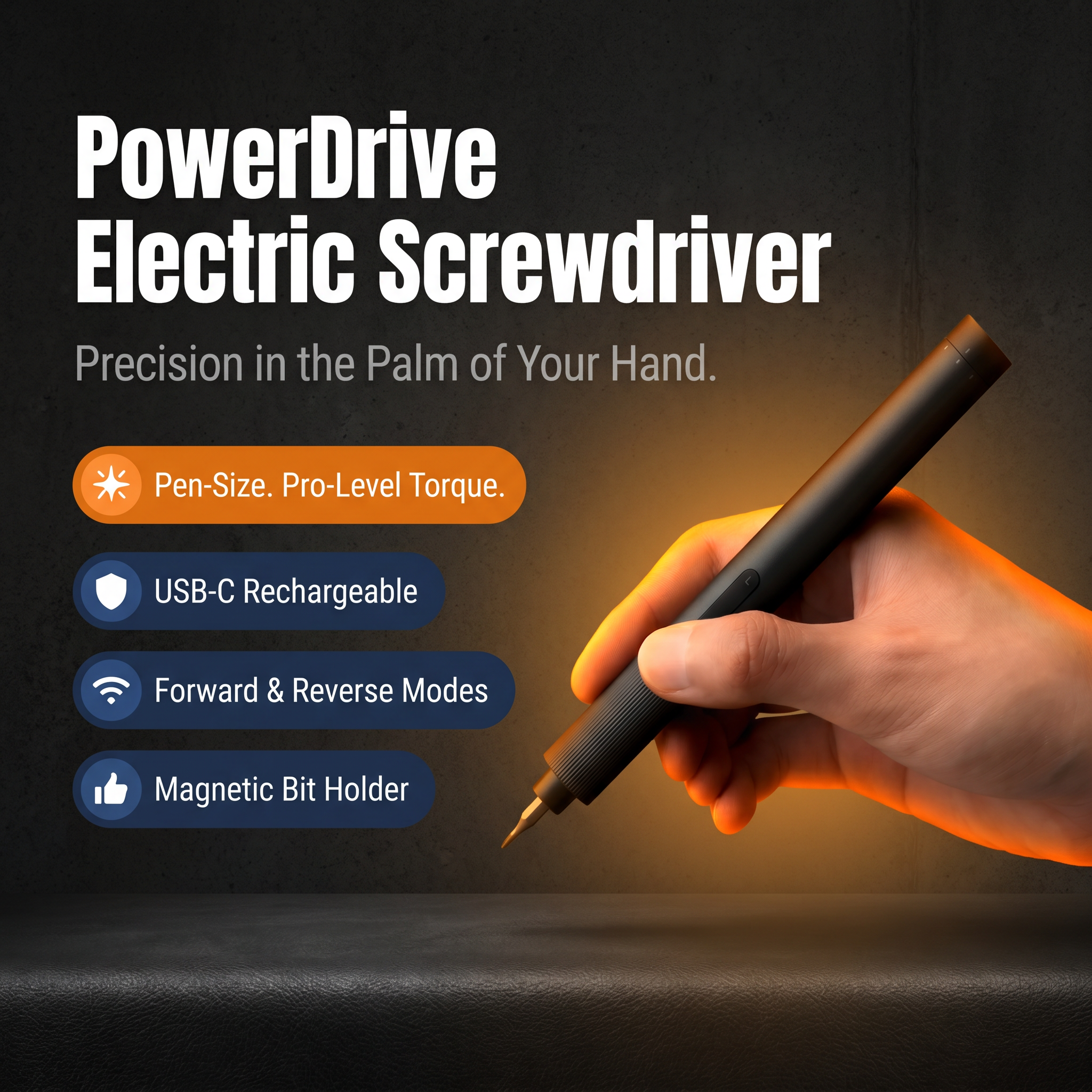 Electric Finishing Screwdriver Small Electric Driver Portable Screwdriver Set Multifunctional Tool