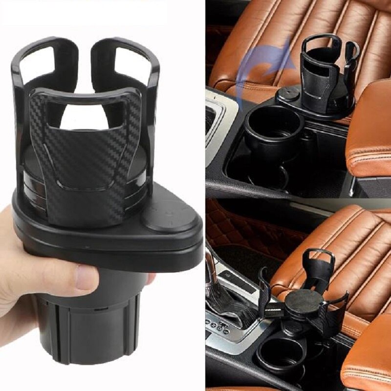 FlexiGrip Foldable Car Cup & Bottle Holder – Multi-Use Organiser