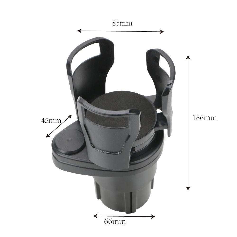 FlexiGrip Foldable Car Cup & Bottle Holder – Multi-Use Organiser