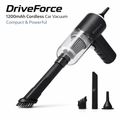 DriveForce 1200mAh Cordless Car Vacuum – Compact & Powerful