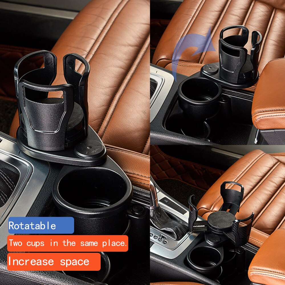 FlexiGrip Foldable Car Cup & Bottle Holder – Multi-Use Organiser