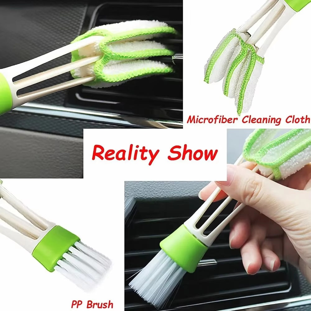 DetailKit Pro 17-Piece Car Detailing Brush Set – Complete Interior Cleaning Kit