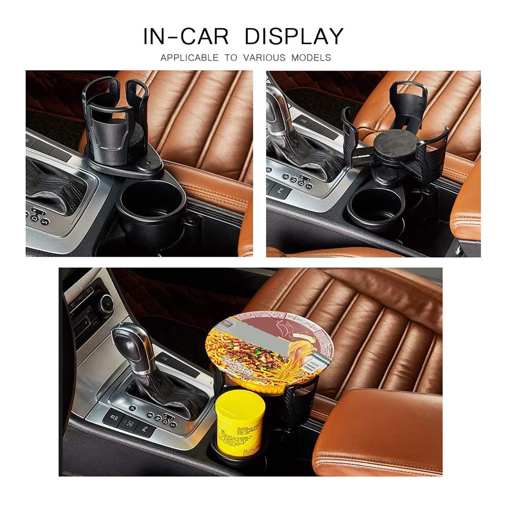 FlexiGrip Foldable Car Cup & Bottle Holder – Multi-Use Organiser
